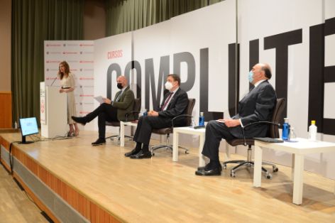 En la clausura del curso de verano “Los fondos europeos: reto y oportunidad para la transformación de España 