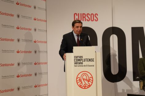 En la clausura del curso de verano “Los fondos europeos: reto y oportunidad para la transformación de España 