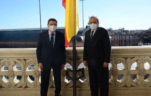 Hoy, en la sede del ministerio 