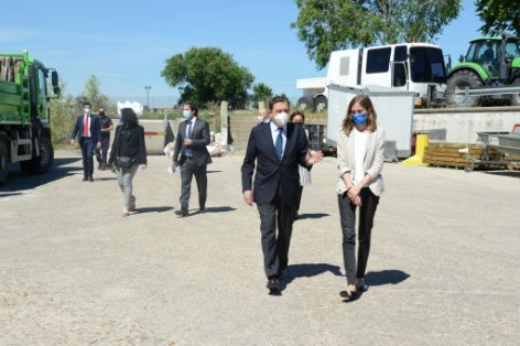 HOY, EN SU VISITA A LA ESTACIÓN MECÁNICA AGRÍCOLA (EMA)