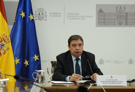 Hoy, por videoconferencia, en la Conferencia de Ministros de Agricultura de Berlín