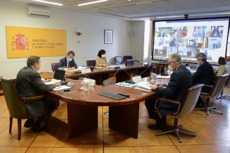 PRESIDIDA POR EL MINISTRO LUIS PLANAS  