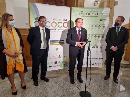 EN LA INAUGURACIÓN DEL III CONGRESO DE CONSERVACIÓN, CAZA Y CULTURA, EN CÁCERES