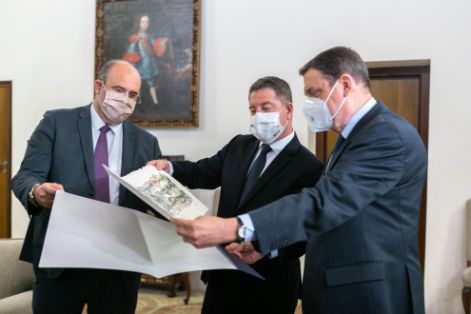 HOY, EN SU VISITA A CASTILLA-LA MANCHA 