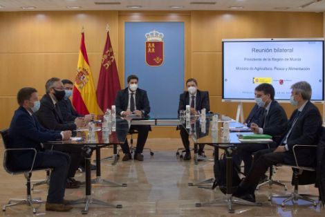 HOY, EN SU VISITA A LA COMUNIDAD AUTÓNOMA DE LA REGIÓN DE MURCIA