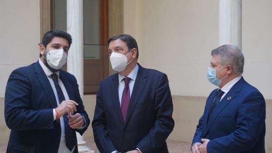 HOY, EN SU VISITA A LA COMUNIDAD AUTÓNOMA DE LA REGIÓN DE MURCIA