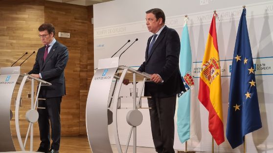 Encuentro con el presidente de la Xunta de Galicia