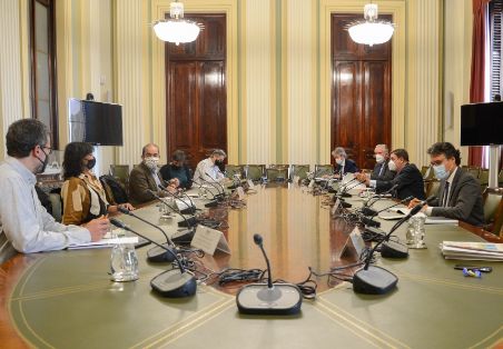 Hoy, en la sede del Ministerio de Agricultura, Pesca y Alimentación