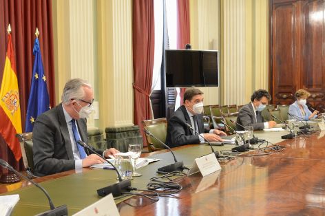 Hoy, en la sede del Ministerio de Agricultura, Pesca y Alimentación