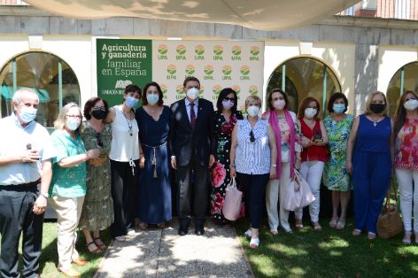 Hoy, en la presentación del Anuario 2020 de la Unión de Pequeños Agricultores y Ganaderos (UPA) 