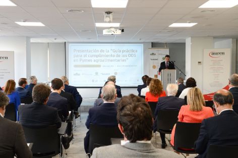 EN LA PRESENTACIÓN DE LA “GUÍA PRÁCTICA PARA EL CUMPLIMIENTO DE LOS ODS EN PYMES AGROALIMENTARIAS”