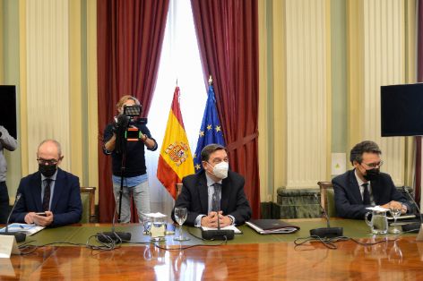 Hoy, tras la reunión con todos los integrantes de la cadena alimentaria