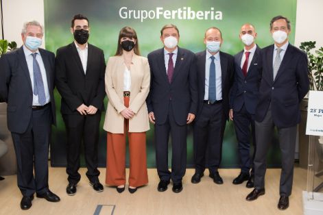 EN LA ENTREGA DEL PREMIO FERTIBERIA A LA MEJOR TESIS DOCTORAL EN TEMAS AGRÍCOLAS