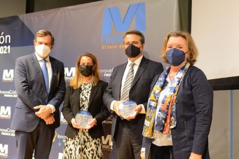 Hoy, en Madrid, en la entrega de los premios InovaCcion