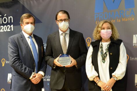 Hoy, en Madrid, en la entrega de los premios InovaCcion