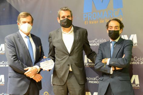 Hoy, en Madrid, en la entrega de los premios InovaCcion