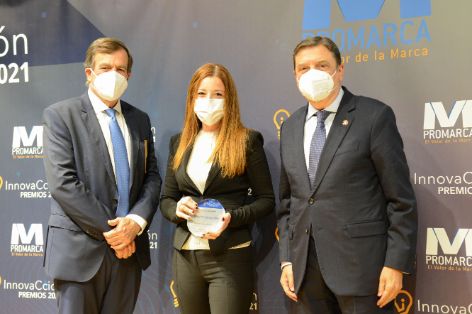 Hoy, en Madrid, en la entrega de los premios InovaCcion