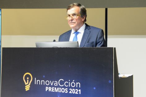 Hoy, en Madrid, en la entrega de los premios InovaCcion
