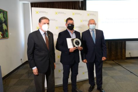 Hoy, en la clausura de la Asamblea General de Cooperativas Agroalimentarias de España (CAE)