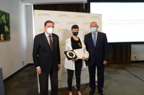 Hoy, en la clausura de la Asamblea General de Cooperativas Agroalimentarias de España (CAE)