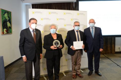 Hoy, en la clausura de la Asamblea General de Cooperativas Agroalimentarias de España (CAE)