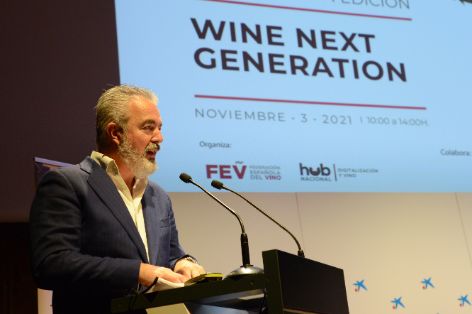 EN LA INAUGURACIÓN DE I WINE NEXT GENERATION