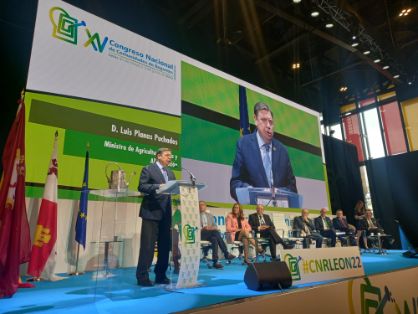 Hoy, en el XV Congreso Nacional de Comunidades de Regantes 