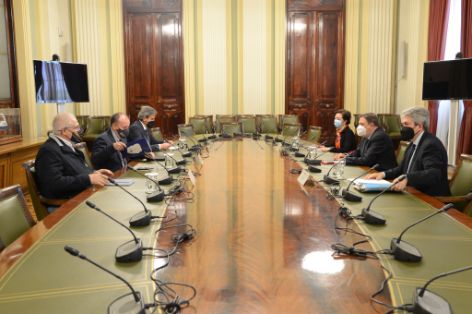 REUNIÓN CON EL PRESIDENTE DE LA REAL FEDERACIÓN ESPAÑOLA DE CAZA 