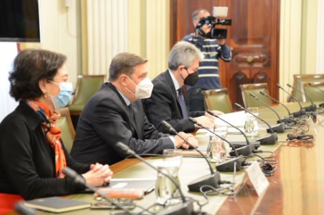REUNIÓN CON EL PRESIDENTE DE LA REAL FEDERACIÓN ESPAÑOLA DE CAZA 