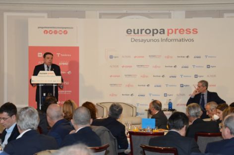 HOY, EN LOS DESAYUNOS INFORMATIVOS DE EUROPA PRESS