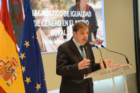 Hoy, en la presentación del informe “Diagnóstico de la Igualdad de Género en el Medio Rural 2021”