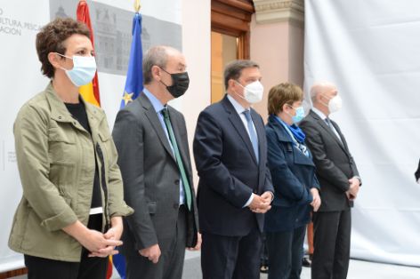 EN EL ACTO DE RECEPCIÓN, EN LA SEDE DEL MINISTERIO  