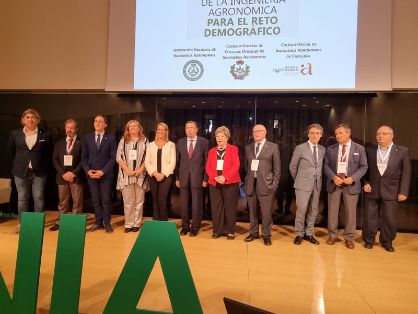 HOY, EN LA CLAUSURA DEL V CONGRESO NACIONAL DE INGENIEROS AGRÓNOMOS, EN LLEIDA