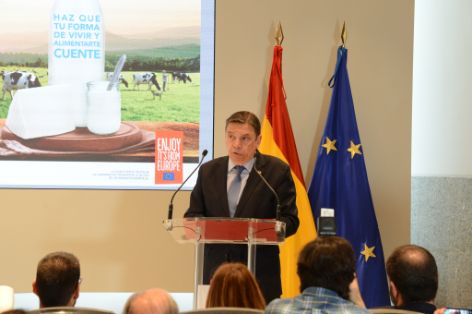 HOY, EN LA PRESENTACIÓN DE LA CAMPAÑA “HAZ QUE CUENTE. CUENTA CON LOS PRODUCTOS LÁCTEOS EUROPEOS”, ORGANIZADA POR INLAC