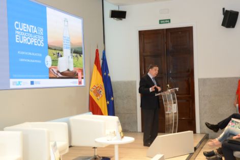 HOY, EN LA PRESENTACIÓN DE LA CAMPAÑA “HAZ QUE CUENTE. CUENTA CON LOS PRODUCTOS LÁCTEOS EUROPEOS”, ORGANIZADA POR INLAC