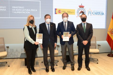 Esta mañana, en la presentación del II Estudio de Impacto del Sector Ecuestre en España 