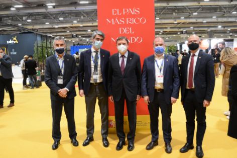 Hoy, en su visita a Madrid Fusión-Alimentos de España