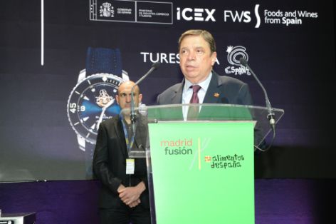 Hoy, en su visita a Madrid Fusión-Alimentos de España