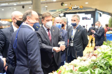 Hoy, en su visita a Madrid Fusión-Alimentos de España