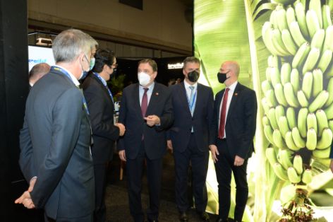 Hoy, en su visita a Madrid Fusión-Alimentos de España