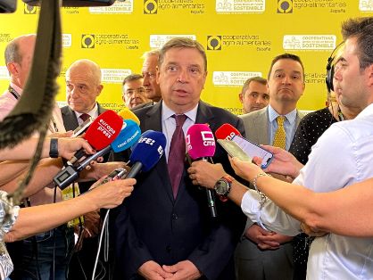 Hoy, en Toledo, en el VIII Congreso de Cooperativismo Aagroalimentario  