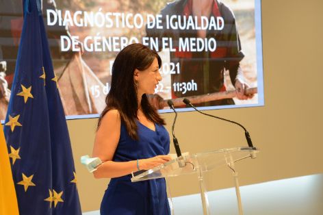 Hoy, en la presentación del informe “Diagnóstico de la Igualdad de Género en el Medio Rural 2021”