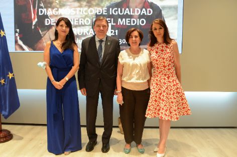 Hoy, en la presentación del informe “Diagnóstico de la Igualdad de Género en el Medio Rural 2021”