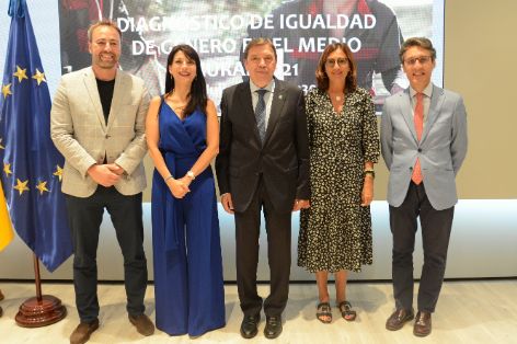 Hoy, en la presentación del informe “Diagnóstico de la Igualdad de Género en el Medio Rural 2021”