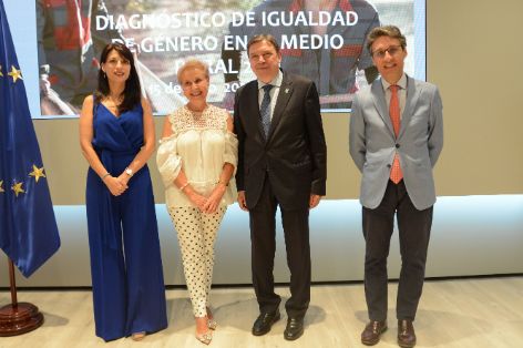 Hoy, en la presentación del informe “Diagnóstico de la Igualdad de Género en el Medio Rural 2021”