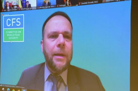 EN LA REUNIÓN DE MINISTROS DE AGRICULTURA DE EUROPA MERIDIONAL CON LA FAO