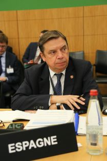 En la reunión ministerial del Comité de Agricultura de la OCDE, en París