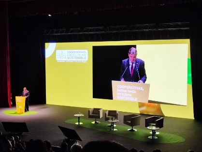 Hoy, en Toledo, en el VIII Congreso de Cooperativismo Aagroalimentario  