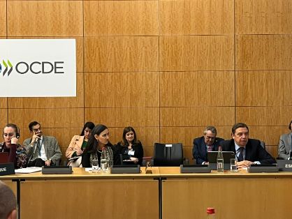 EN LA REUNIÓN MINISTERIAL DEL COMITÉ DE AGRICULTURA DE LA OCDE, EN PARÍS
