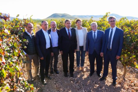 HOY, DURANTE SU VISITA A LA REGIÓN DE MURCIA 